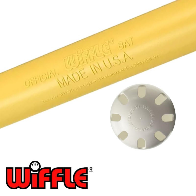 Wiffle 32' Bat and 3 Baseball Set Bundle - Image 2